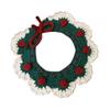 2x Knitted Cat Collars, Adjustable Pet Collars, Hand Knitted Scarves for