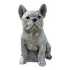 Garden Dog Statue Ornament Realistic Resin Animal Sculpture for Outdoor Decoration Dog Lover Gift