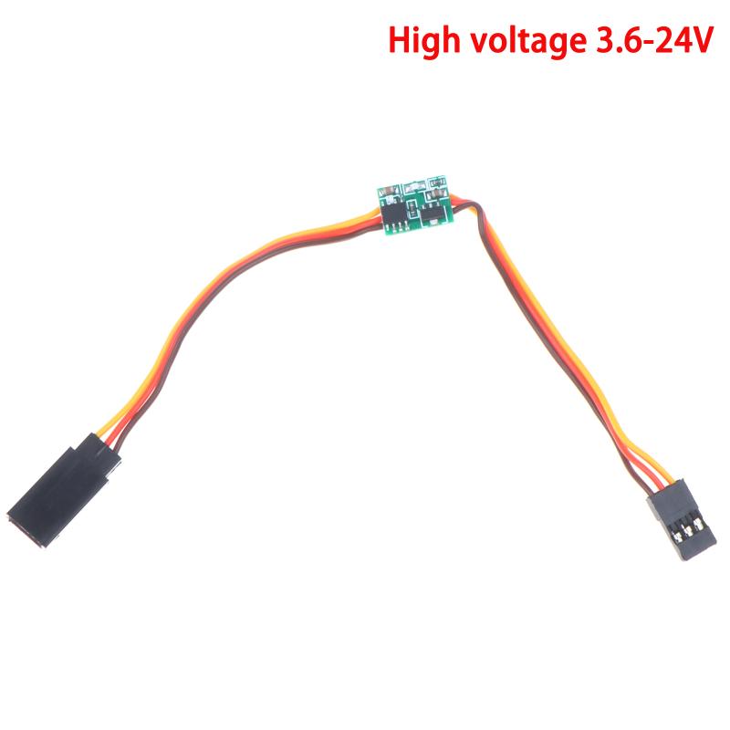Mini Servo Inverter Reverse Servo Signal Reverser Switch Cable Jr Futaba 5-6V 3.6-24V For Rc Plane Car Boat