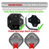 For Chery Jetour T2 Traveler 2023 2024 Car Key Case TPU 4 Buttons Remote Control Protect Cover Durable Accessories