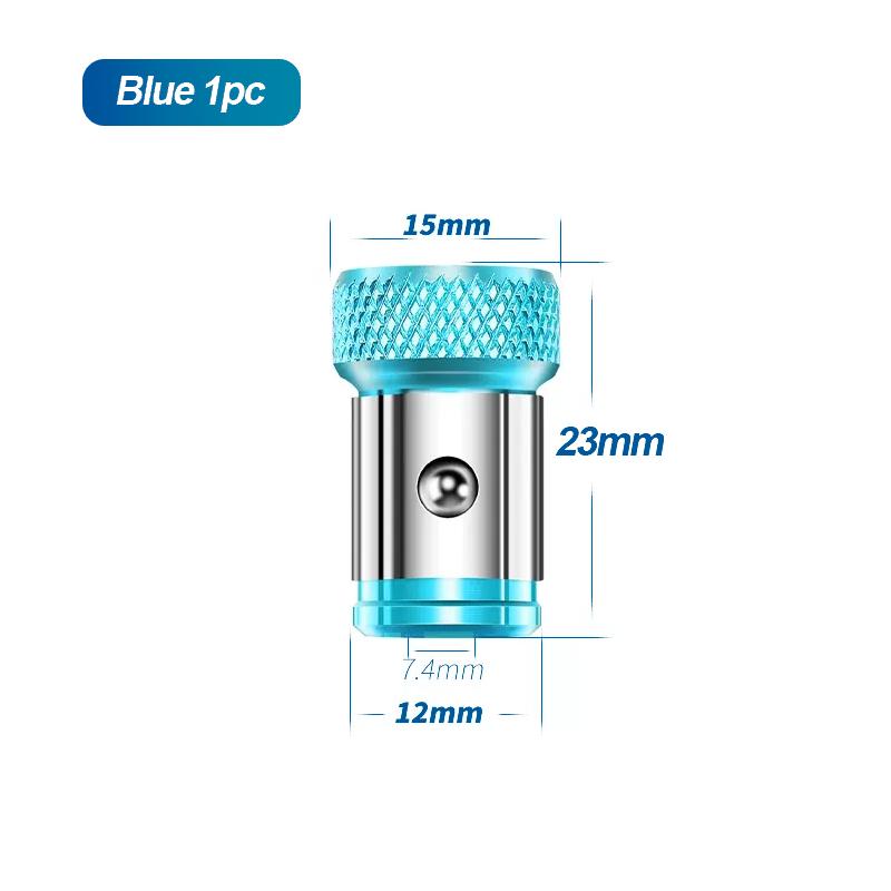 Магнитное кольцо для шурупов Металлическая насадка Сильное магнитное кольцо Держатели для магнитных шурупов для 1/4 дюйма/ 6,35 мм Отвертка Мощные насадки