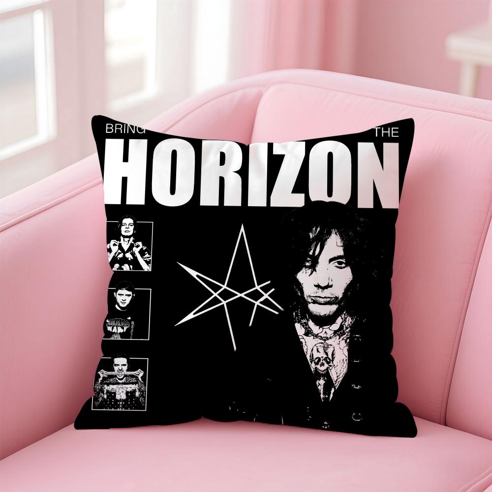 B-Bring Me The Horizon Наволочка Удобная Двусторонняя Наволочка Идеально для Автомобиля Дивана Спальни и Не Только