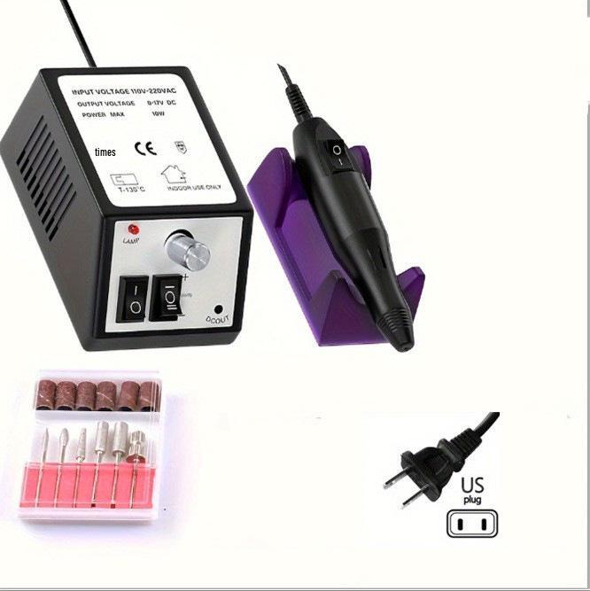 "Полировщик ногтей 2000": Высокоскоростная электрическая машинка для полировки ногтей