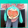 Аниме-рюкзак Hatsune Miku с мягкой плюшевой внешней стороной для школы и путешествий