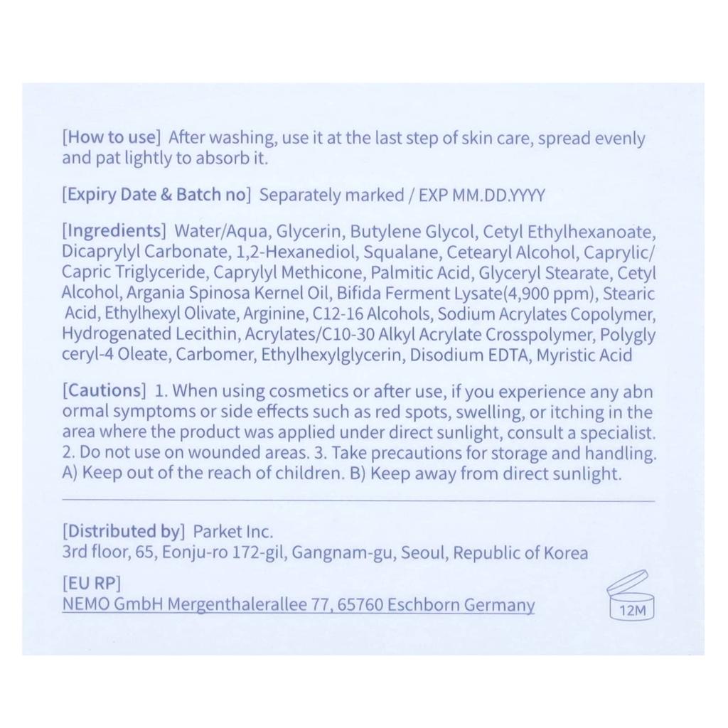 Bifida Cream, 60Ml(2.02Fl Oz)