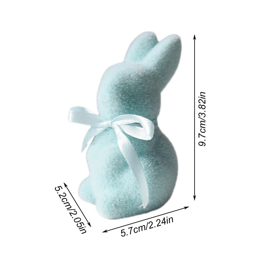 Пасхальный моховой кролик декор садовые настольные украшения декоративная статуэтка уличный пасхальный DIY украшения для дома для вечеринки подарок для детей