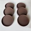 4Pcs/set Non Slip Furniture Pads Rubber Chair Feet Stoppers Caster Cups  Couch/Chair/Bed Stoppers