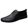 Genuine Leather Business Formal Shoes Luxury Brand Cow Leather Mens Shoes Upscale Men Casual Shoes British Style Leather Shoes