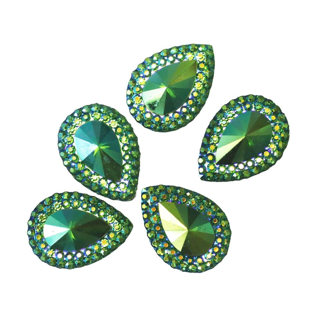 100 шт. смолы 13*18 мм каплевидные стразы с плоской основой скрапбукинг свадебные украшения своими руками аппликация