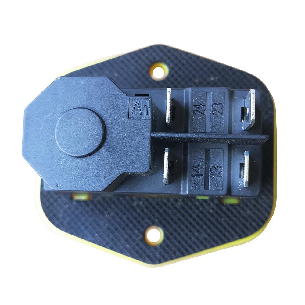 KEDU KJD17B Waterproof Electromagnetic Pushbutton Switches for Electric Power Tools, Yellow