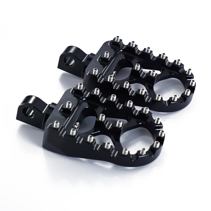 Подножки для мотоцикла MX, широкие подставки для ног, педали с подножками для Harley Sportster XL 883 1200 Dyna Street Bob Bobber