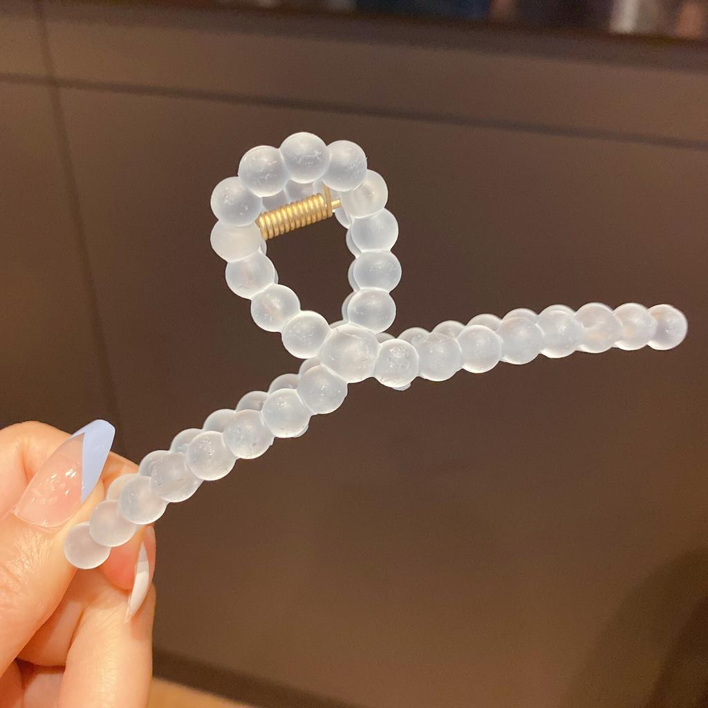 Матовые большие когти для волос, акриловые прозрачные заколки для волос, заколки в виде крабов, заколки для волос, головные уборы для женщин и девочек, корейские аксессуары для волос