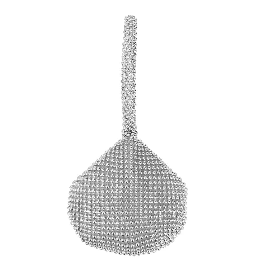 Женская блестящая сумка через плечо, элегантные блестящие сумки на плечо, клатч, модная сумка-тоут с цепочкой, женский шикарный вечерний свадебный клатч