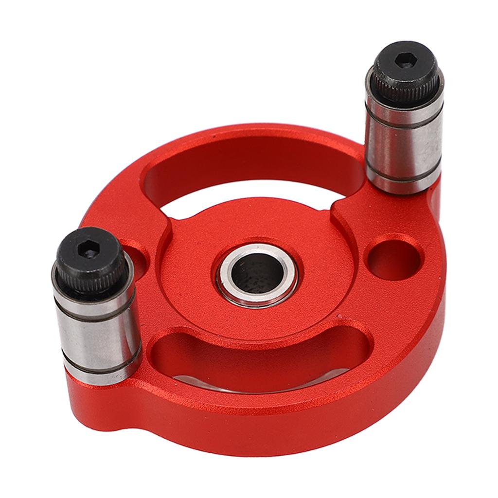 Round Hole Punch Locator Set Self Adaptive Centering Woodworking Puncher with Drill Bushings