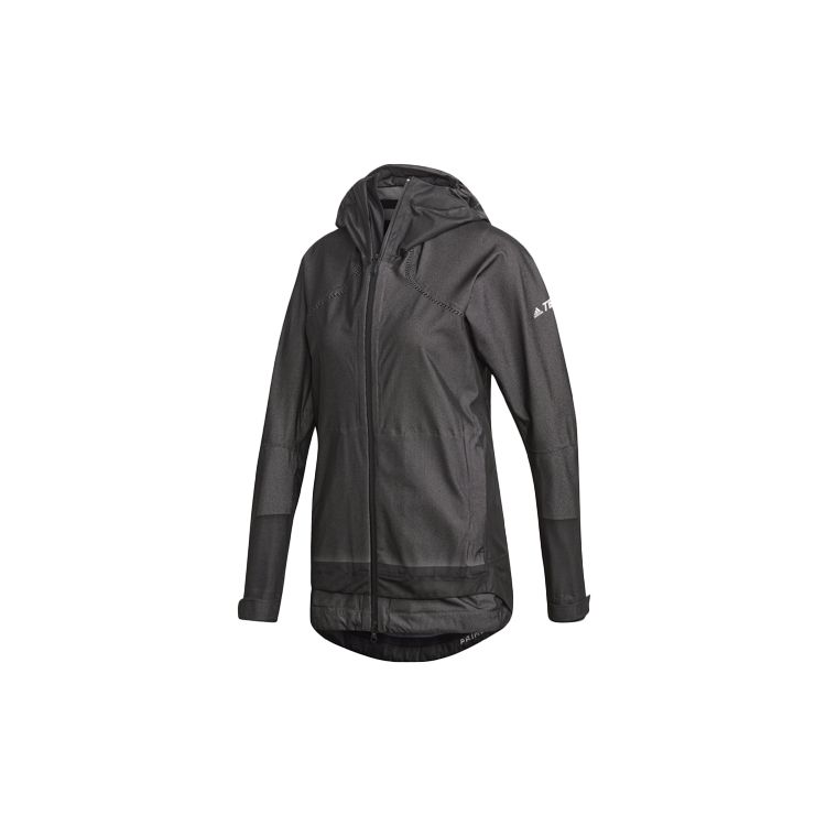 adidas Уличная ветровка, женские топы, черный DZ0796