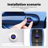 For Ford 8pcs Car Keyhole Protective Sticker Anti Block Guard Waterproof Escape Ecosport Fusion Explorer Expedition Taurus