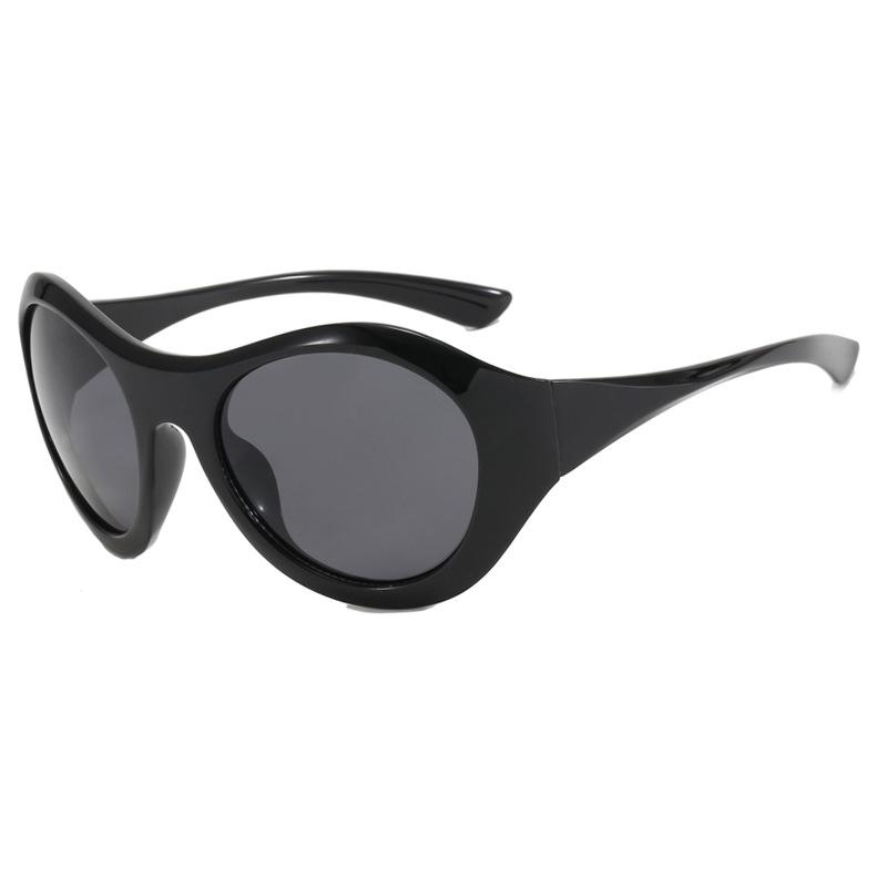 Large future technology sunglasses YK large frame cycling sunglasses European and American trend sports sunglasses