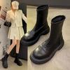 Martin Boots Winter Women's Short Boots 2025 New Spring and Autumn Single Boots Small Cool Thick-soled Thin Boots Increase Height