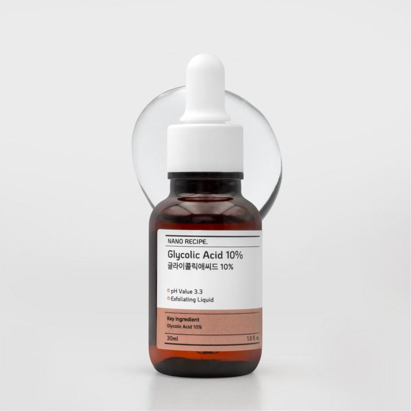 Nano Recipe AHA Glycolic Acid 10%, 30ml, 1 pcs