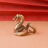 Copper Solid Brass Snake Figurines Antique Snake Statue Small Dragon Ornament  Home Office Decor