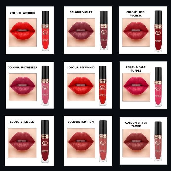 Fashion Colour Kissproof Lip Glaze Lipstick | Upto 12 Hours Stay | Velvet Texture | Non Transfer Lipstick Waterproof | Highly Pigmented | 7g