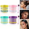 4-color 100g Hair Wax Edge Control Shaping Moisturizing Hair Oil Gel With A Brush