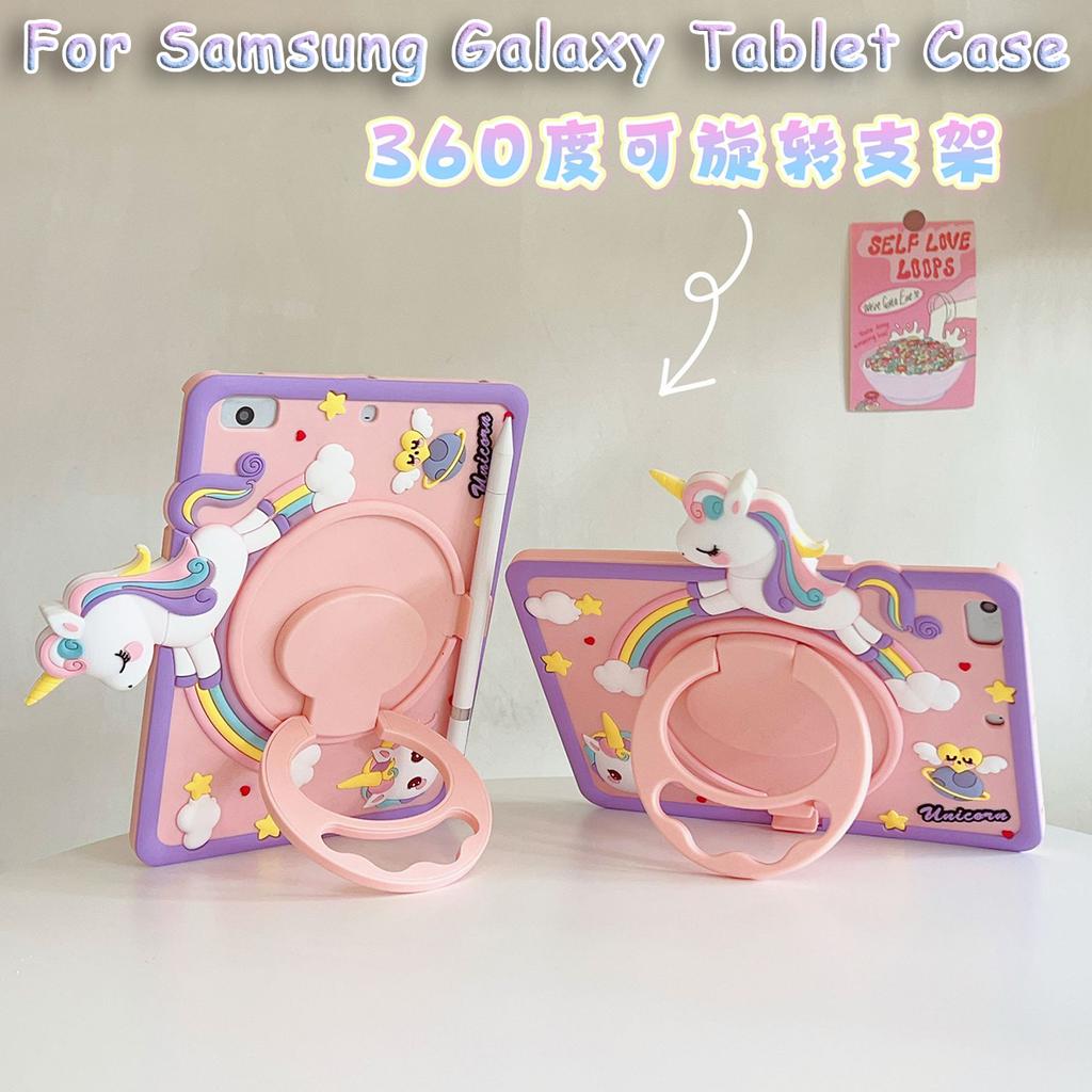 Детский чехол для Samsung Galaxy Tab A9 A11 8.7 дюйма A9 Plus A11 Plus 11" Чехол-подставка для планшета Tab A7 Lite T220 A8 X200 3D Мультяшный чехол-подставка