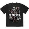 Marvel Comics Unisex Adult Deadpool We Are Deadpool T-Shirt