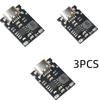 DC 4.5-5.5V 1S Lithium Iron Phosphate Battery Dedicated Charging Module High Current Charging Board Type C 3.2V/3.6V 2.4A