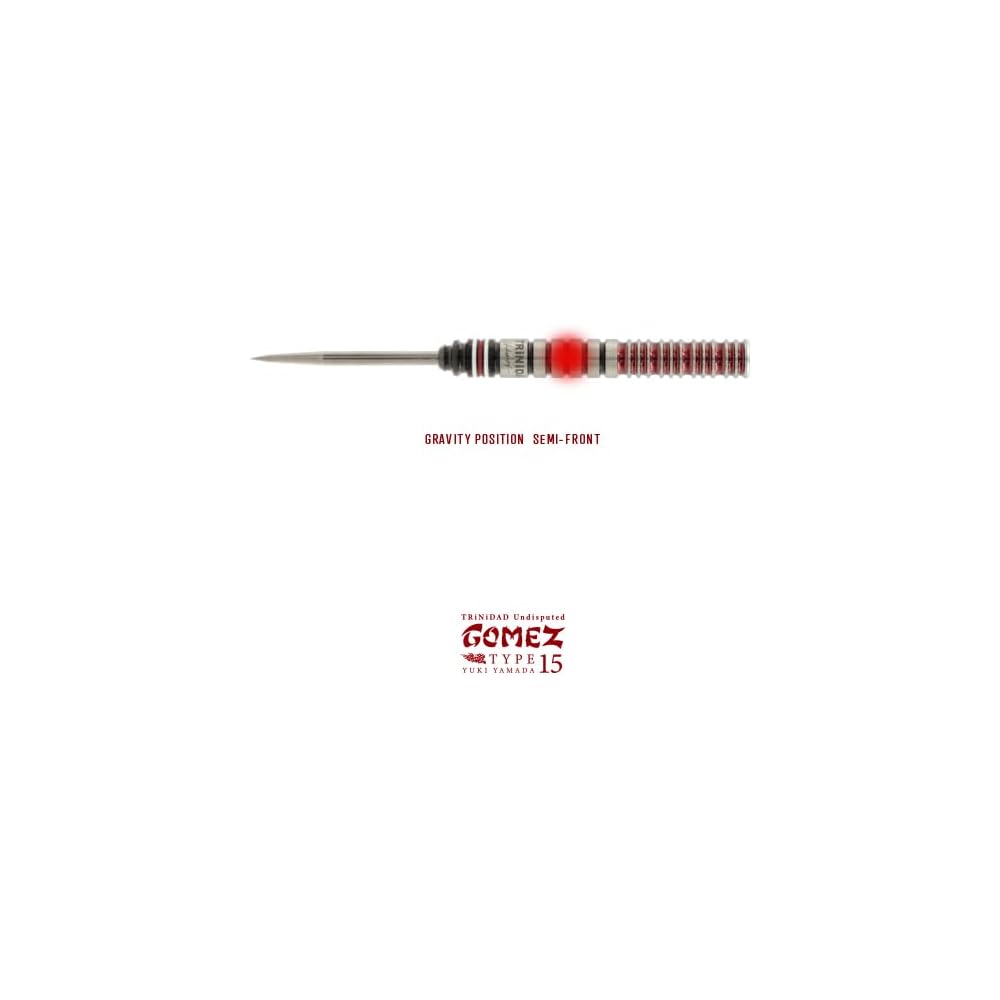 Стволы для дартса Trinidad Gomez 15, 22,8 г, 90% вольфрама, Yuki Yamada (Бесспорный GOMEZ Steel)