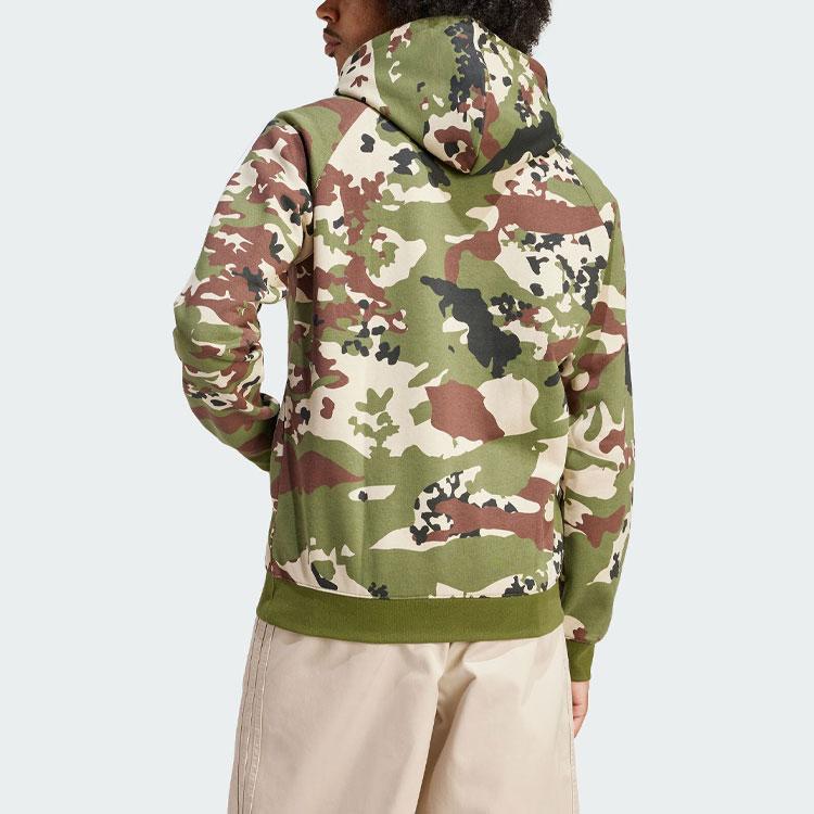 adidas Толстовка с капюшоном Camo Wild Pine для мужчин в уличном стиле IS0209