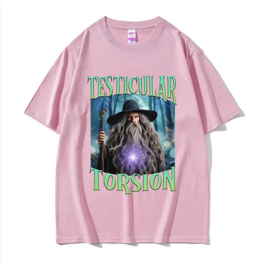 Смешная футболка Shadow Wizard, мем про перекрут яичка, графическая футболка, мужская, женская, ретро, готическая, оверсайз, футболка с коротким рукавом, топы