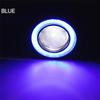 3,5" COB Противотуманная фара Проектор Автомобиль CCFL Синие Ангельские глазки Кольцо-гало ДХО Фара