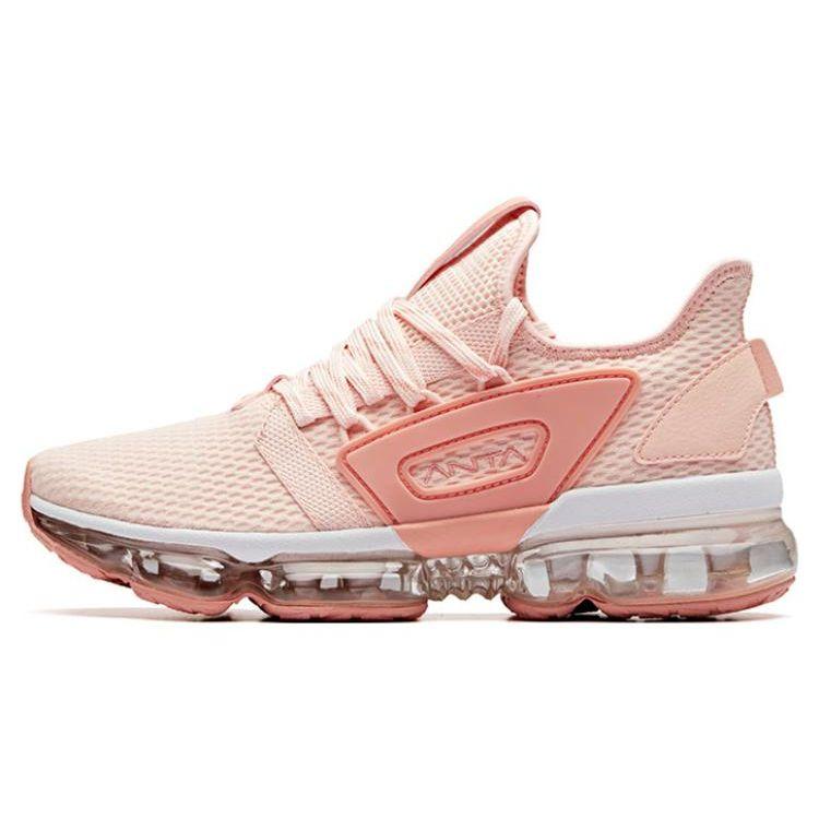 Anta Seeed Explorer Shock Absorbing Non-Slip Wear-Resistant Low-Top Running Shoes Women Sneaker Pink 92935503-5