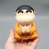 8cm Crayon Shin Chan Gk Buddha Good Luck Lotus Compassion Action Figure Creative Funny Kawaii Doll Model Collection Kids ToyGift