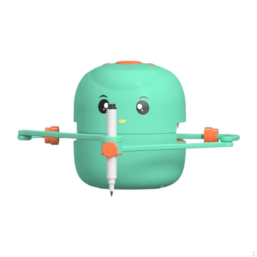 Робот для рисования для детей, обучающий с 100 карточками, легкая обучающая игрушка Монтессори для мальчиков и девочек