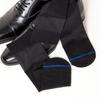 Men's Ultra Thin Nylon Dress Socks Soft See Through Breathable Calf Length Socks Long Stockings for Business Formal Wear
