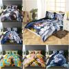 Японское постельное белье с горячим аниме-принтом, пододеяльник и наволочка с рисунком G-Goku, подходит для детского сезона, украшение спальни
