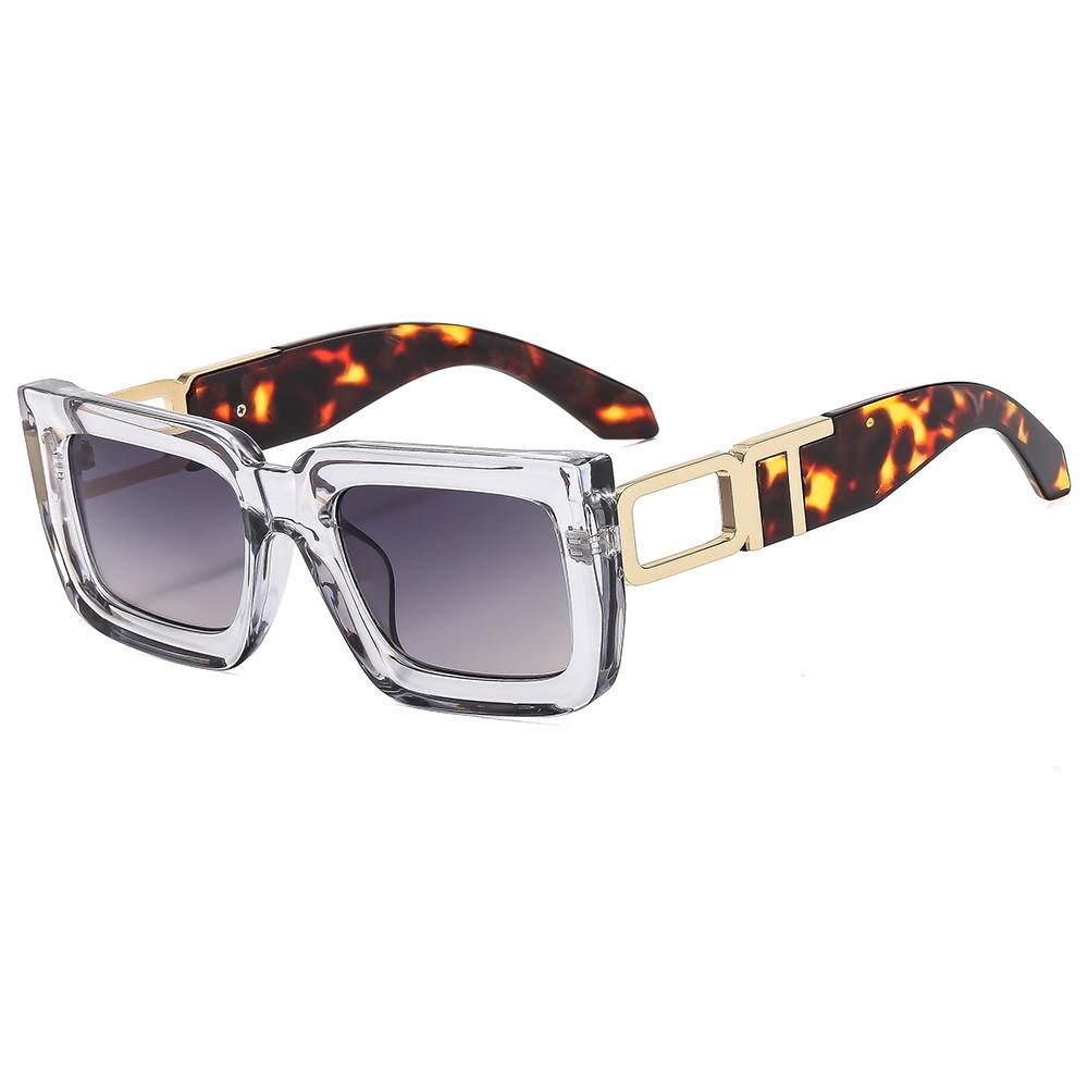 Новые ретро квадратные солнцезащитные очки для женщин и мужчин, модные очки, мужские солнцезащитные очки, защита от УФ-лучей 400, брендовые очки