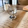 Ins Mini Globe Transparent Earth Globe Ball Glass Miniature Ornament Educational Toys Home Decor Gift Office Decoration
