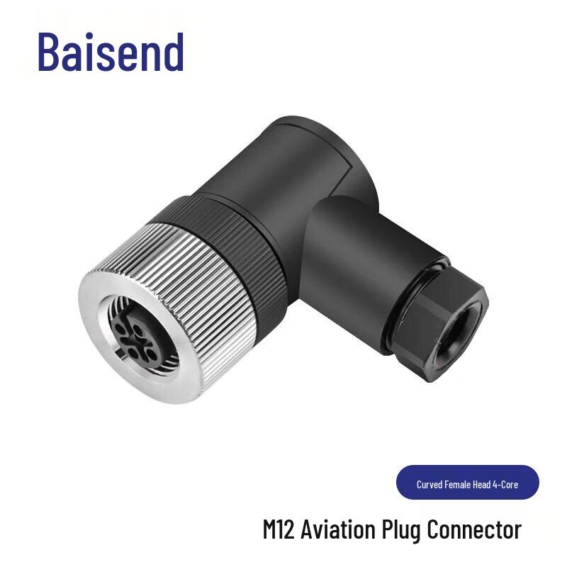 BOSENDE M12 Waterproof Solderless Aviation Sensor Connector