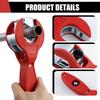 8-29mm Ratchet Tube Cutter, Multi-purpose Cutting Tools for Home Use, Copper Tube Cutter, Aluminum Tube Cutter, PVC Tube Cutter