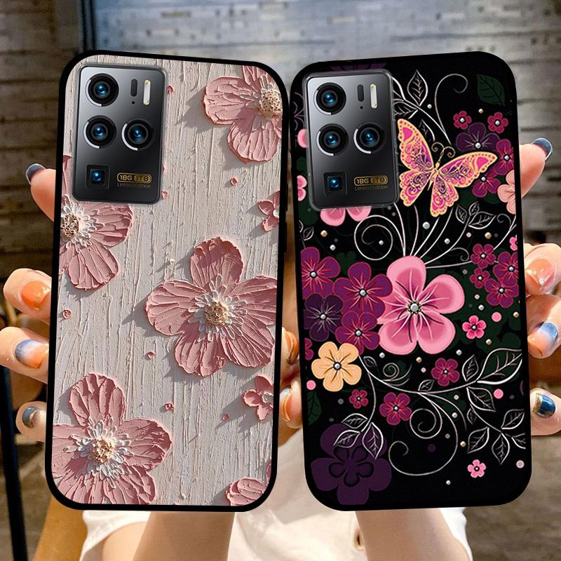 Case For ZTE Axon 30 Ultra 5G Phone Cover For ZTE Axon 30 Pro Cases Axon 30S Shockproof Soft Silicone TPU Bumper Fundas