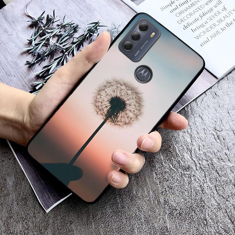 Красивый чехол для телефона с изображением одуванчика для Moto G84 G22 G32 G42 G52 G62 G53 G72 G60 G60S G100 G10 G20 G30 G13 G50 G 5G G Pure