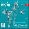 Reskit Male Pilot Ladder Resin Kit 1/48 F-105F/G w/Boarding 2-piece RSKF48-0074 (person)