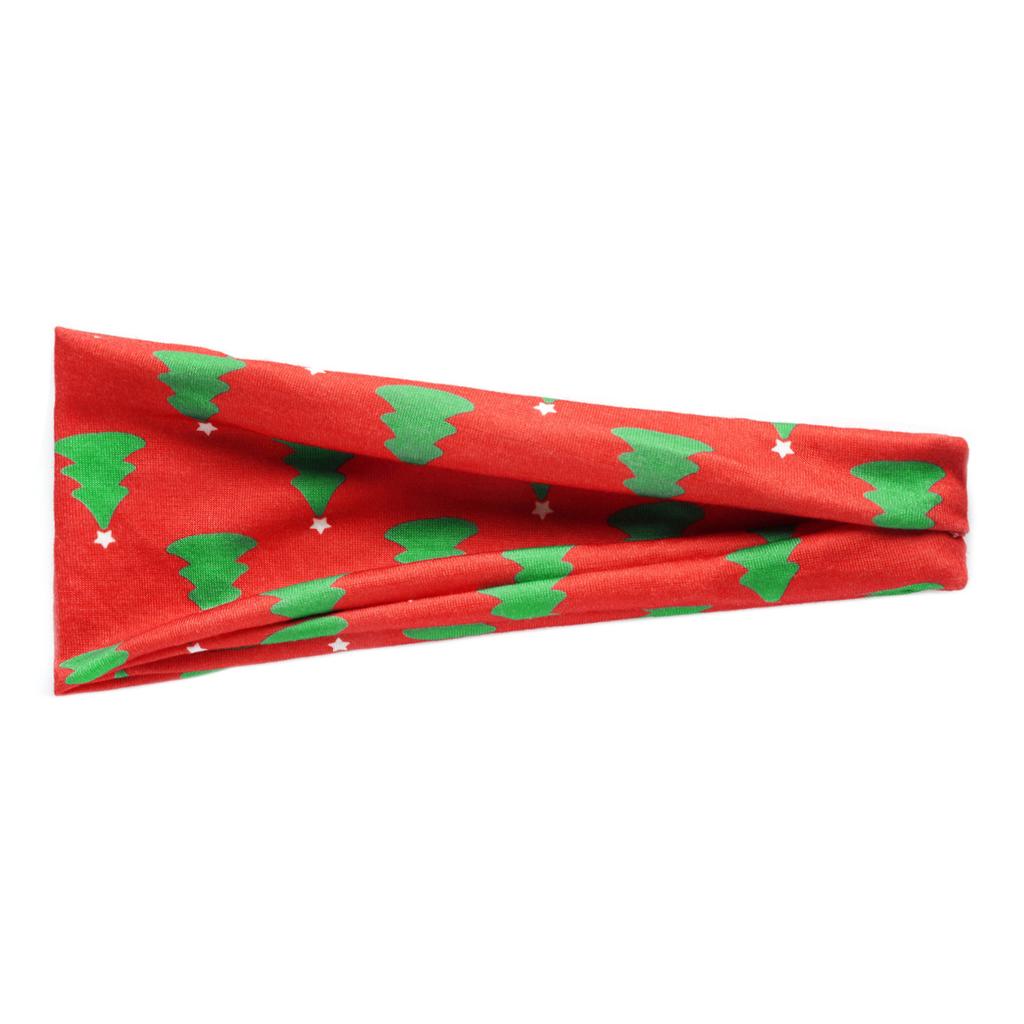 Christmas Headband Yoga Sports Headband Printed Headband Male And Female Elk Christmas Hair Accessories