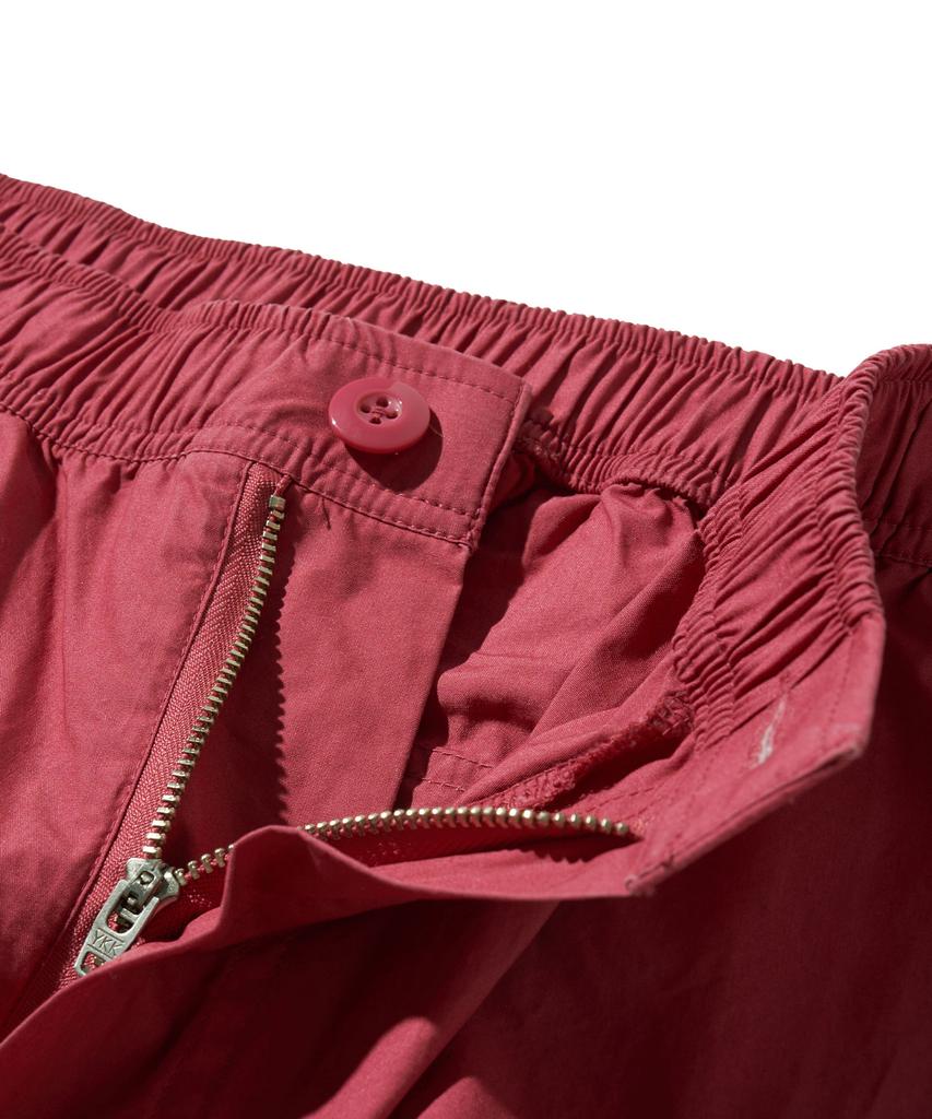 BROWNBREATH Tag Washed Cargo Pants - Indy Pink
