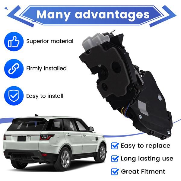 LR078743 C2D32257: Механизм замка правой задней двери для Land Rover Range Rover
