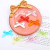4 шт. пластиковые акриловые банты-бабочки, банты, бусины, подвески для ожерелья, браслета, серьги, украшения для волос, сделай сам, ювелирные аксессуары