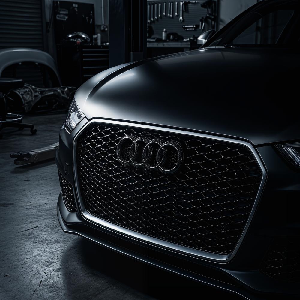 s10 Carbon Fiber/Black 4 Ring ABS Car Hood Front Bonnet Grill Rear Trunk Emblem Logo Badge Sticker For A3 A4 A5 A6 Q2 Q3 Q5 Q810s